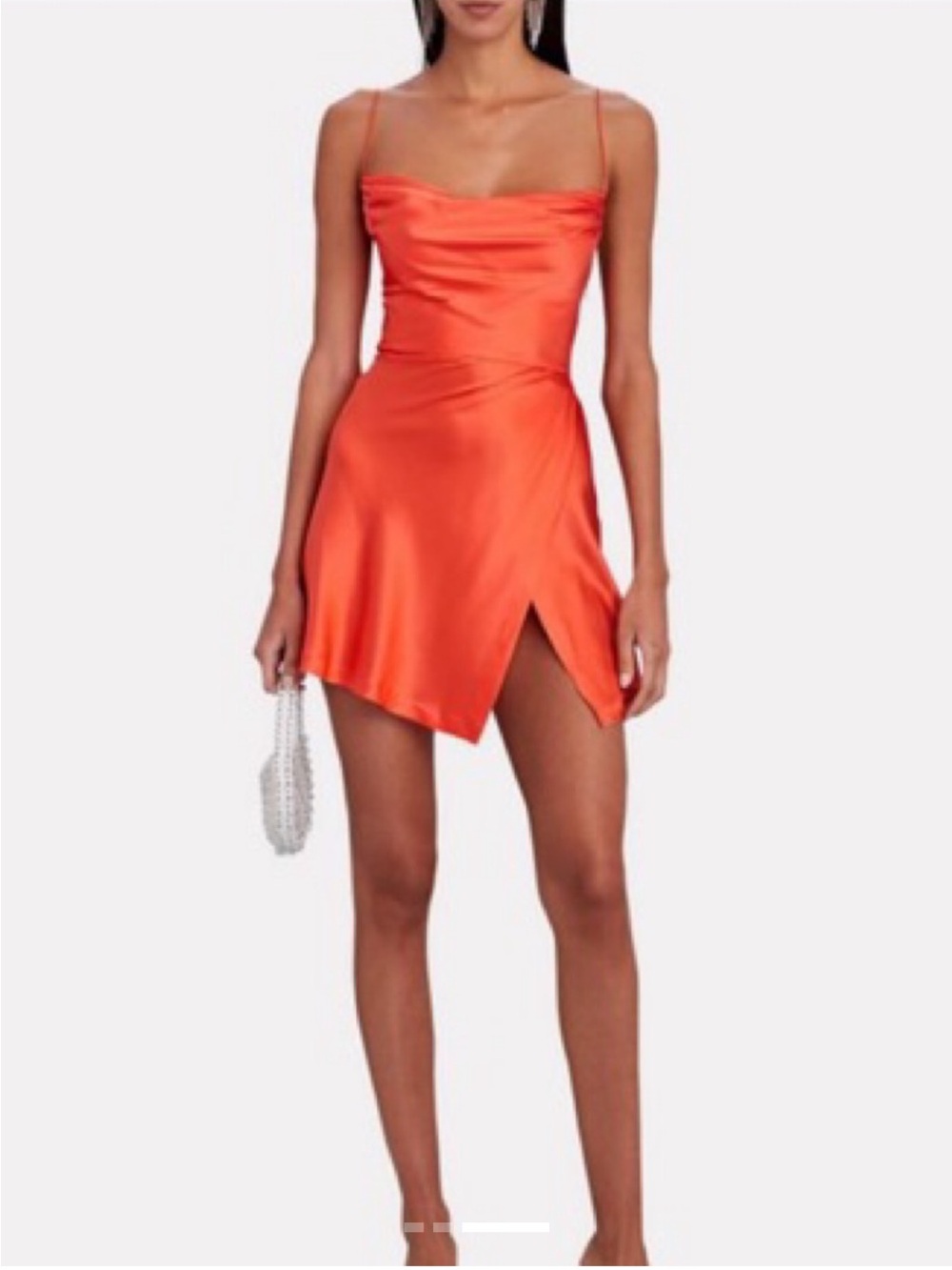 Retrofete Orange Ariella Mini Silk Size Large